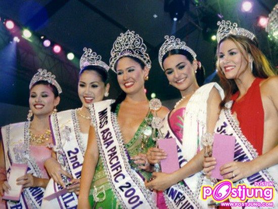 miss asia pacific 2001 (คนไทยได้ที่ 2)