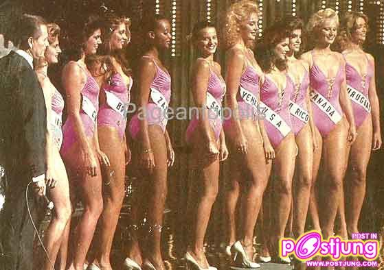 Miss Universe ปี 1985 (10 คน)