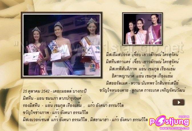 พ.ศ. 2542 - ชมนภา ลาภบำรุงวงศ์ (แอน)