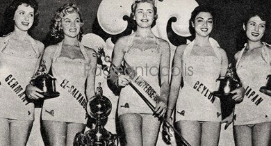 4th runner Miss Universe 1955
