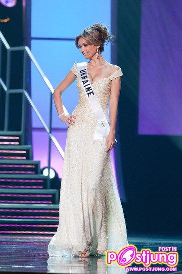 3rd runner up is Miss Ukraine