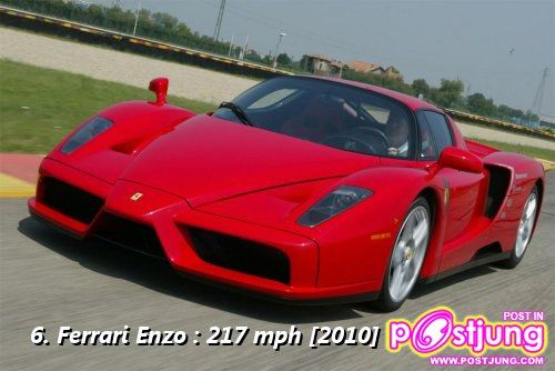 Ferrari Enzo : 217 mph