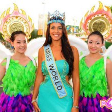 Miss World 2009 Kaiane Aldorino at Expo 2010 Shanghai