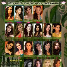 ROAD TO MISS EARTH 2010 ( HOTPICKS )