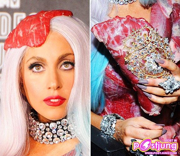 Was Lady Gaga's VMA Meat Dress Real