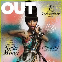 Nicki Minaj Gets Two Legs Up @ OUT