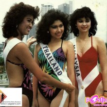 เธอ และ เธอ ก็คือ เธอ ย้อนวันวานของ เจ๊เอ้ ชุติมา นัยนา บนเวที MISS UNIVERSE 1987 ที่สิงคโปร์