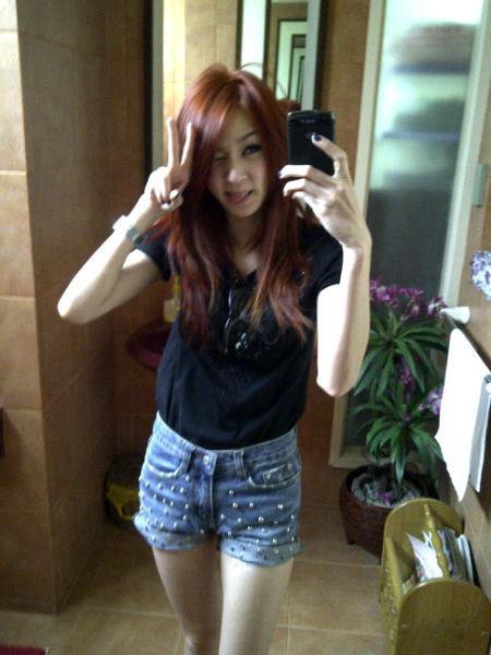 พี่โฟร์กับสีผมใหม่