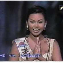 Miss World (1997) ธัญญา สื่อสันติสุข Miss Thailand World เธอน่าจะชนะน่ะเพราะเธอเลิศจริงๆ.....????