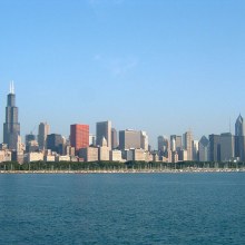 มหานครชิคาโก เมืองใหญ่อันดับ 3 ของสหรัฐอเมริกา ในเมืองนี้มีตึกที่สูงกว่าใบหยก อยู่ถึง 7 หลัง