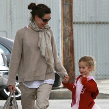 น่ารักจริงเชียวคุณแม่ Jennifer Garner กับหนู Violet