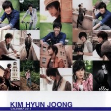 ภาพปฏิทินปี 2011 ของคิมฮยอนจุง (Kim Hyun Joong)
