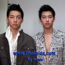 ฝาแฝดลูกครึ่ง ไทย-ญี่ปุ่น.......ฟูมิ - คาสึ