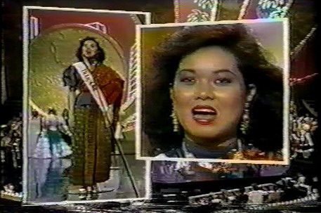 MU ปี 1986 กับชุดไทยประยุกต์