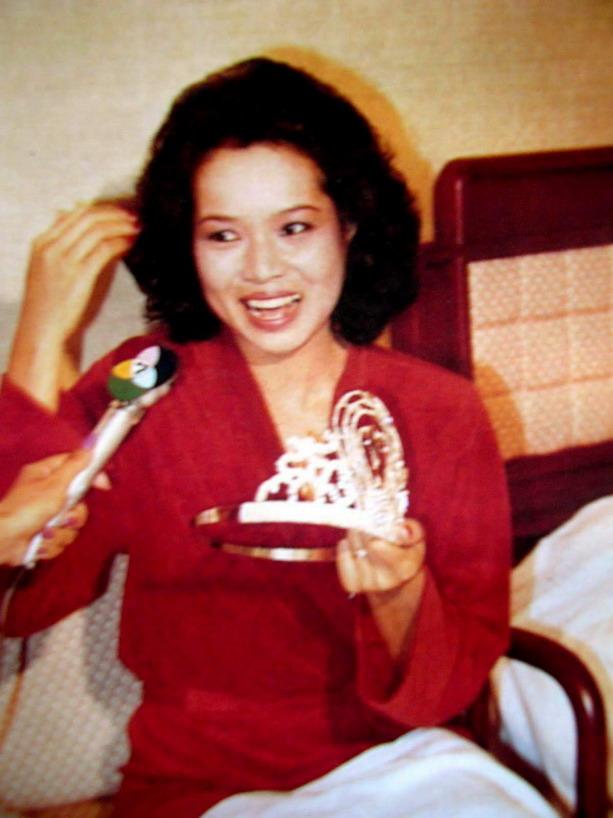 ตอนได้รับตำแหน่งนางสาวไทยใหม่ๆ