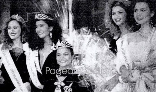 ได้รองอันดับ 4 Miss Asia Pacific 1989