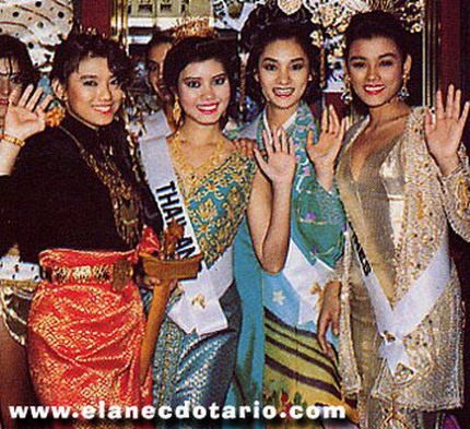 ตัวแทนไปประกวด Miss Universe 1991