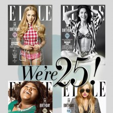 ELLE Celebrates 25th Anniversary In October 2010 Issue