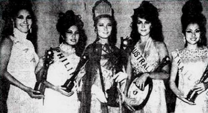 4th Runners-up Miss Asia Pacific 1968