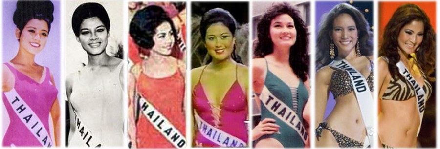 7 สายสะพาย " THAILAND " ที่เข้ารอบ MU