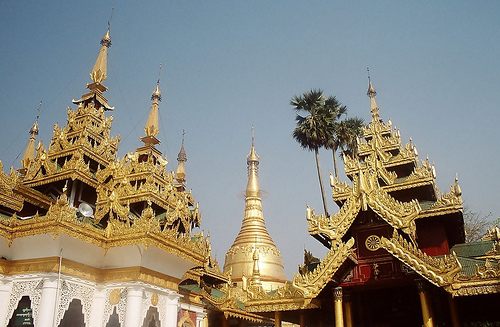 4 - The Shwedagon Paya (or Pagoda), Myanmar