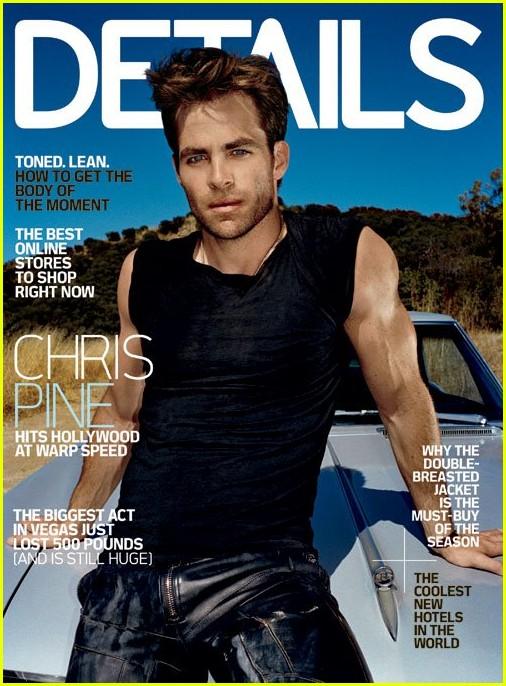 Chris Pine Covers 'Details' November 2010