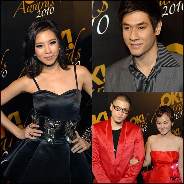Pic.เหล่าคนบันเทิงรับรางวัล OK Awards 2010
