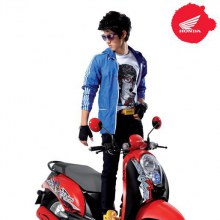 Mario & New Honda Scoopy i