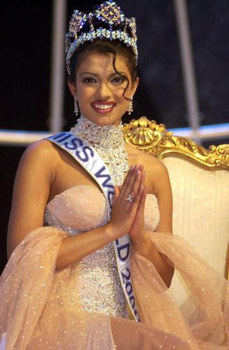 Priyanka Chopra, India - MISS WORLD 2000