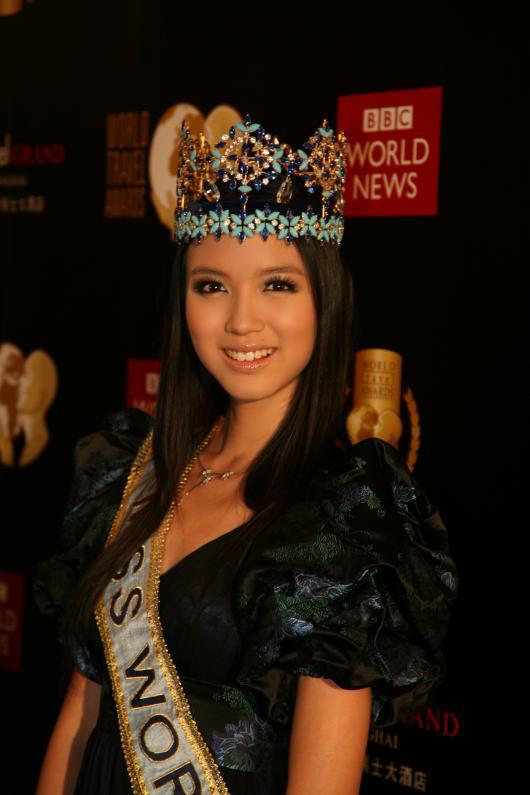 Zhang Zilin - MISS WORLD 2007 ที่มีความสูงถึง 184 cm จากประเทศจีน