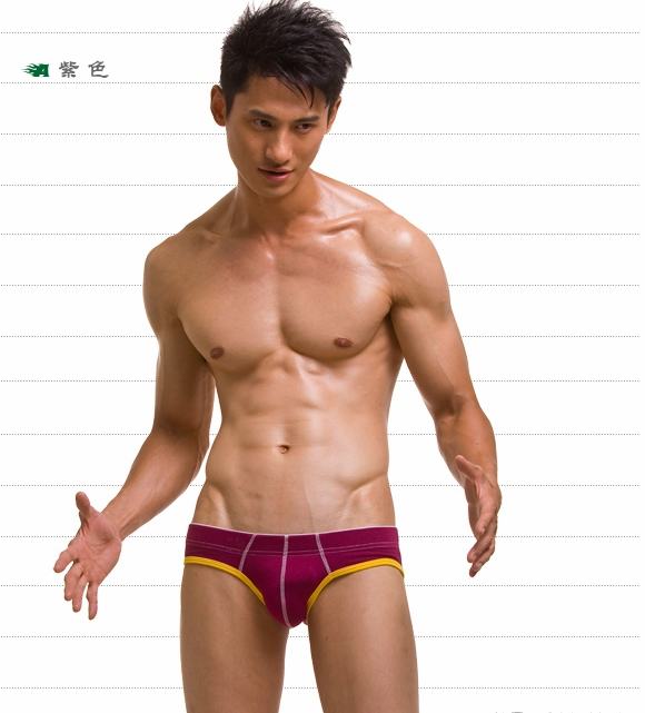 Tee underwear male model