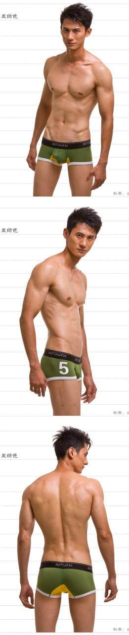 Tee underwear male model