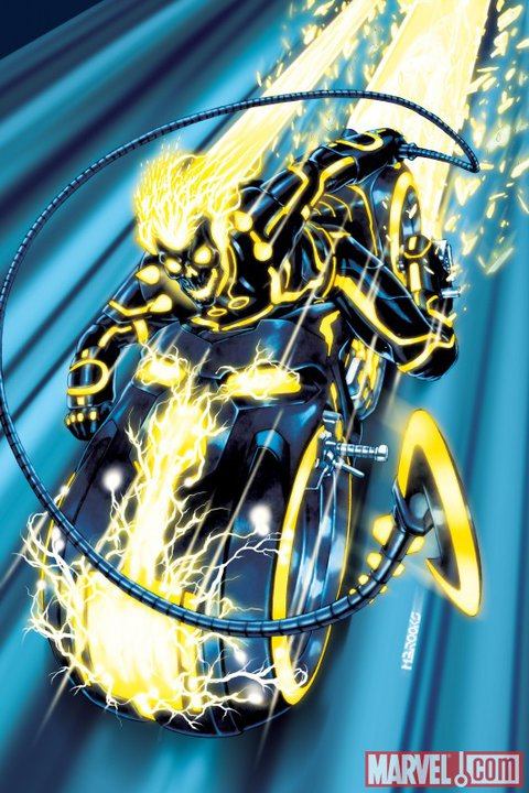 TRON LEGACY X MARVEL SUPER HERO