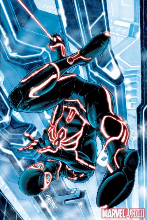 TRON LEGACY X MARVEL SUPER HERO