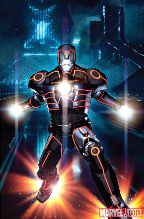 TRON LEGACY X MARVEL SUPER HERO