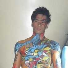 มังกร บอดี้ เพ้นส์