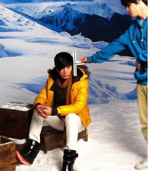 No Min Woo... ถ่ายแบบ for Winter