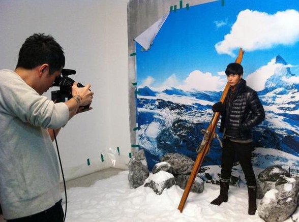 No Min Woo... ถ่ายแบบ for Winter