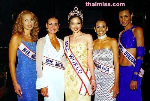 Mrs.World คนแรกของประเทศไทย