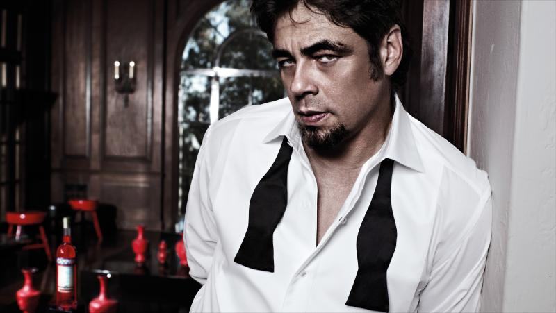 Benicio Del Toro is the Campari 2011 Calendar Man