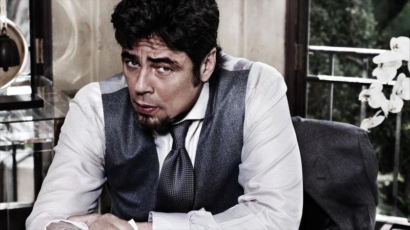 Benicio Del Toro is the Campari 2011 Calendar Man