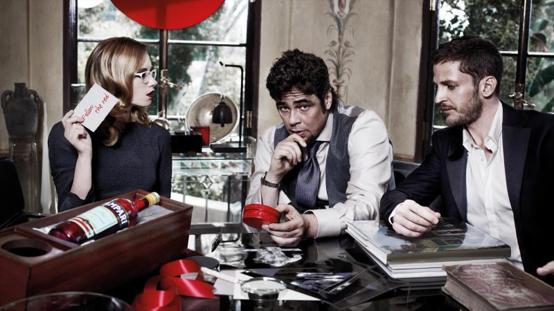 Benicio Del Toro is the Campari 2011 Calendar Man