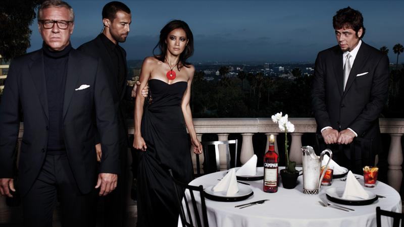 Benicio Del Toro is the Campari 2011 Calendar Man