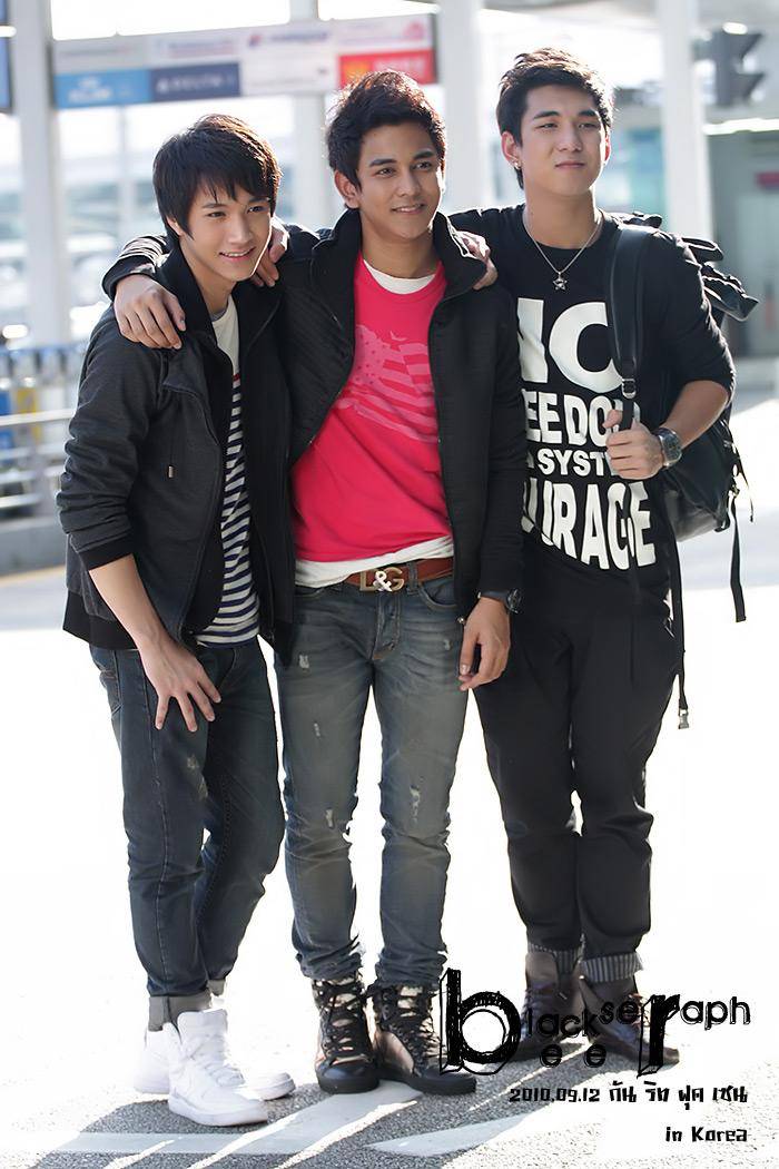 กัน-ริท-เซน ประชันหล่อที่เกาหลี