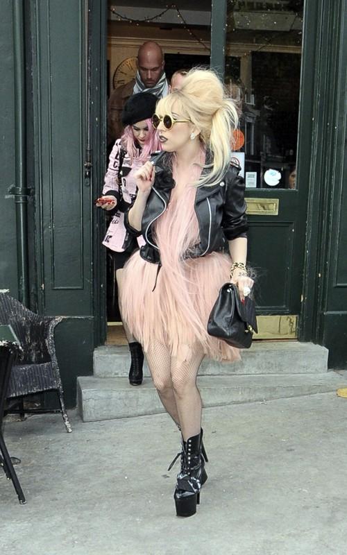 Lady Gaga Spotted in London
