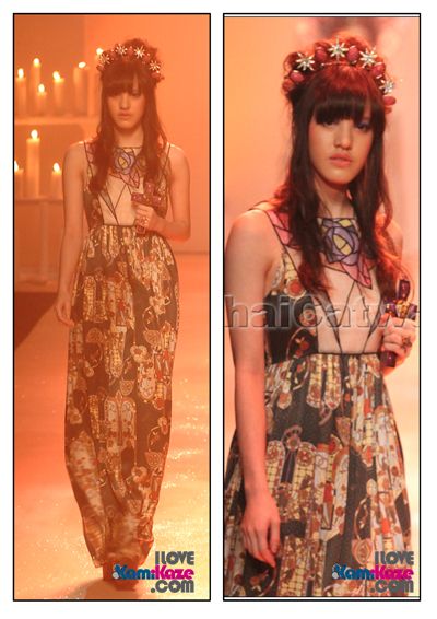 โบว์ Kiss Me Five นำทีม ชวนแก้วFFK แบมและเกล เดินแบบเก๋