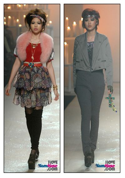 โบว์ Kiss Me Five นำทีม ชวนแก้วFFK แบมและเกล เดินแบบเก๋