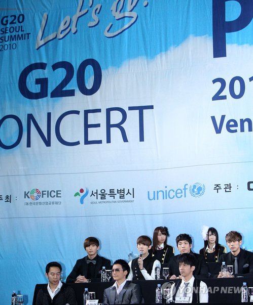 บี้ เดอะสตาร์ งานแถลงข่าว 'Asia Song Festival 2010 ' Let's go G20 Concert
