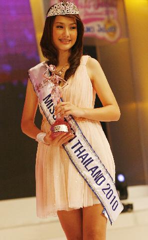 สาวลูกครึ่งไทย - อังกฤษ คว้ามิสทีนไทยแลนด์ 2010
