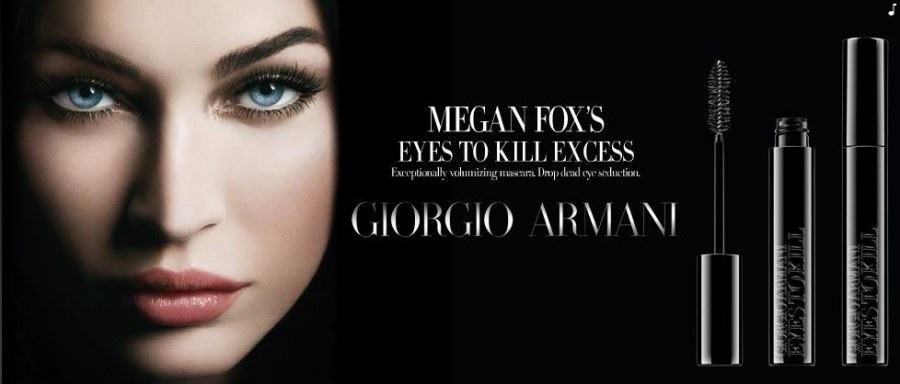 Megan Fox for Giorgio Armani Beauty
